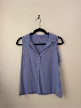 Women’s Calia Light Lavender Ribbed Golf Polo